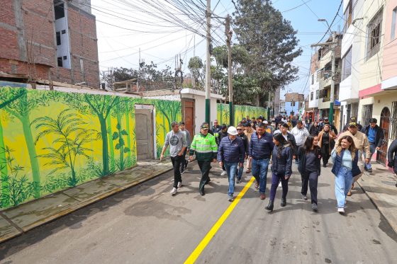 Surco Barrio transforma Jirón Parque Alto y Pasaje Los Aquijes en espacios vibrantes y seguros