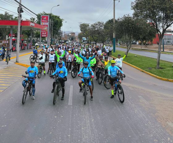 Más de 200 personas participaron en la Bicicleteada 15K “Rueda Surco”