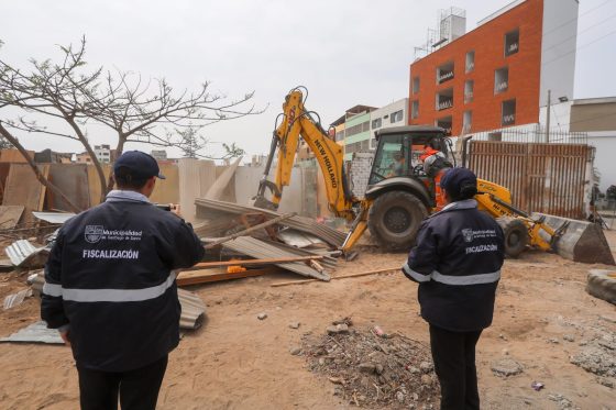 Municipalidad de Surco recupera espacios públicos en la histórica Hacienda San Juan Grande