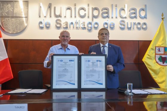 Municipio de Surco obtiene certificaciones internacionales que reconocen su calidad y transparencia en la gestión pública